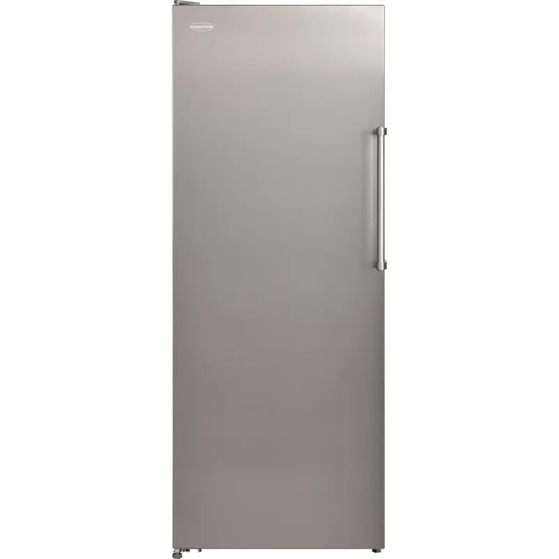 Marathon Muf80Bls 8-Cubic-Foot Upright Freezer – Dark Steel Finish 1