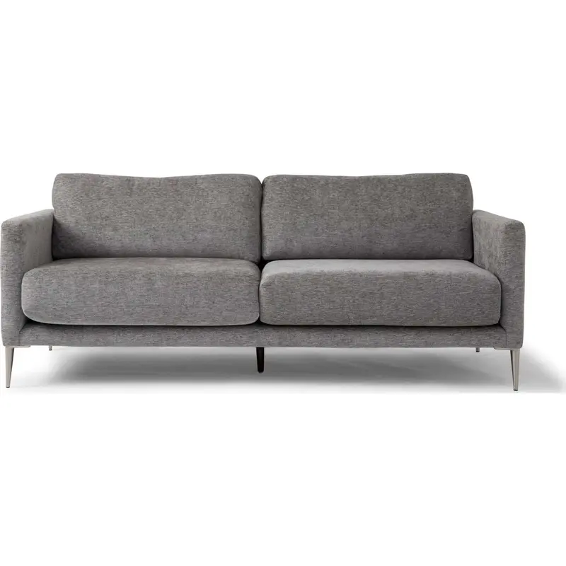 Marco Sofa – Sleek Grey Fabric With Clean Lines 1