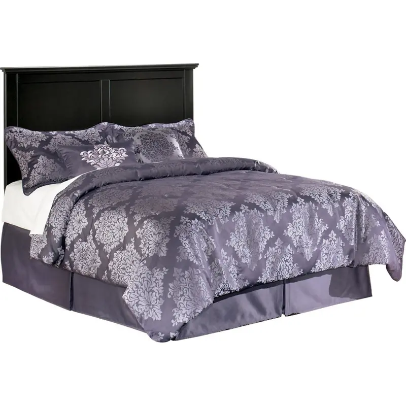Maribel Black Full Panel Headboard 1