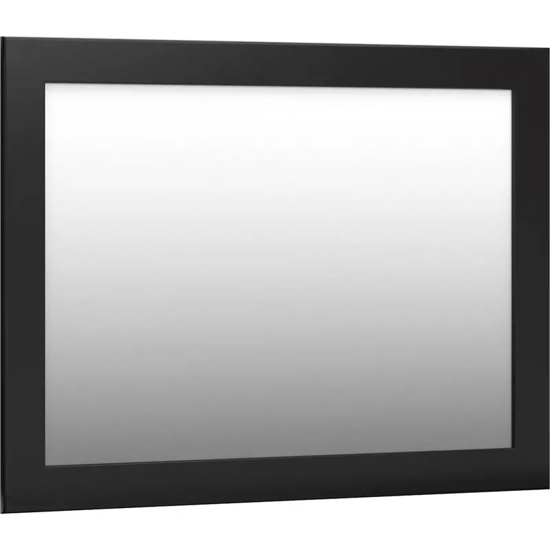 Maribel Rectangular Wall Mirror – Sleek Black Frame 1