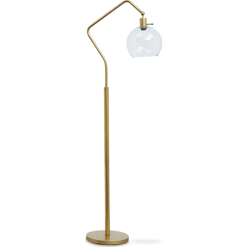 Marilee Adjustable Floor Lamp – 60.75-Inch Tall Metallic Design 1
