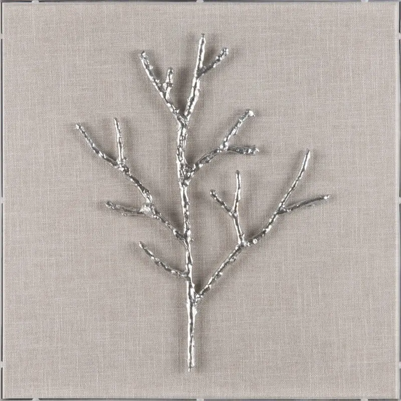Marley 2 Square Wall Art – 18-Inch By 18-Inch Minimalist Decor 1