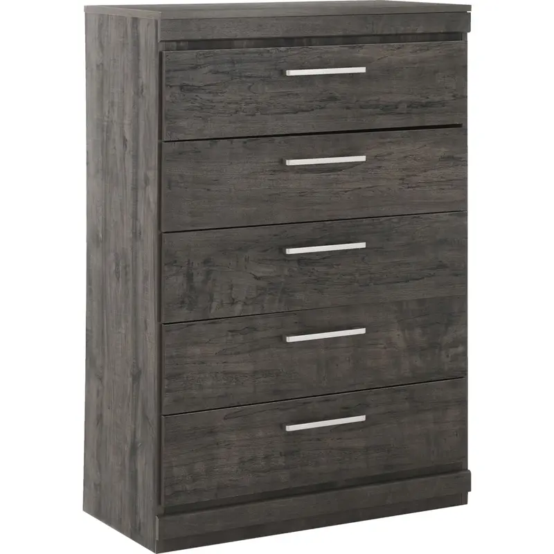 Marley 7-Drawer Chest Of Drawers – Inky Maple Finish 1
