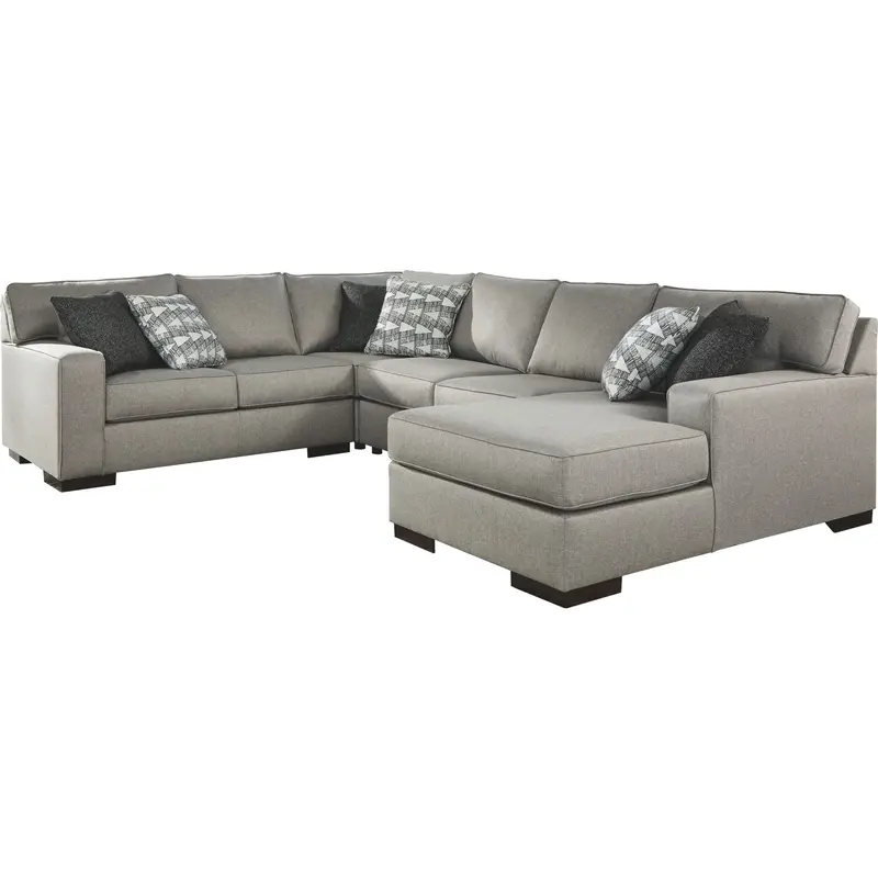 Marsing Nuvella 4-Piece Modern Sectional 1