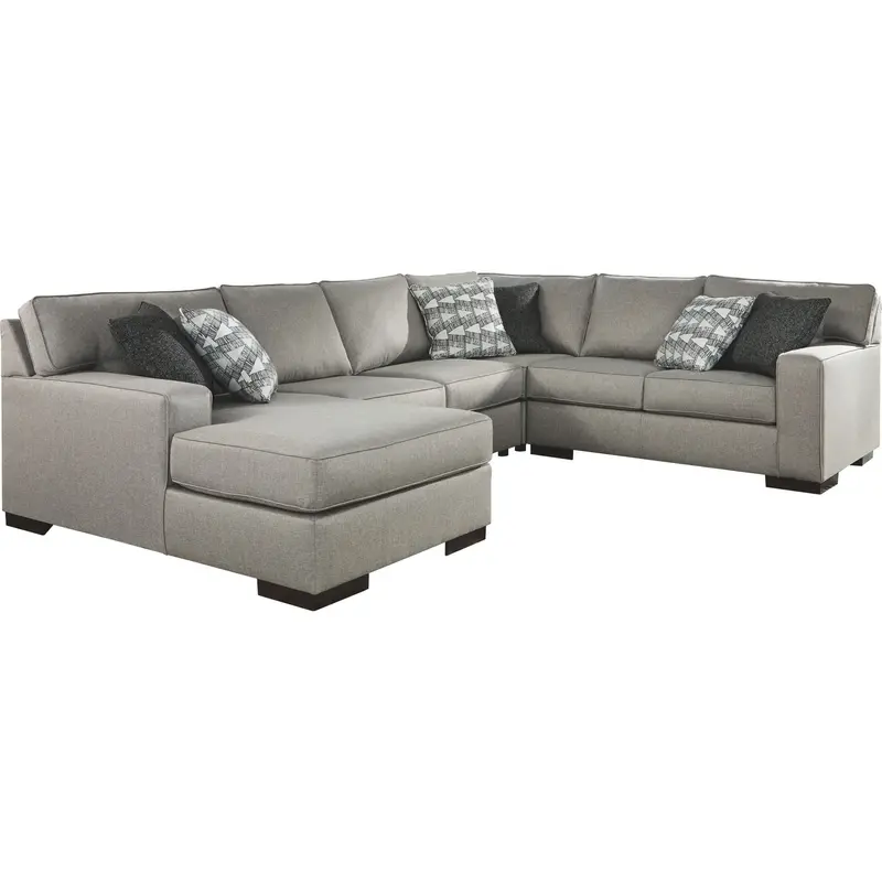 Marsing Nuvella 4-Seat Modular Sectional Sofa – Configurable Layout 1