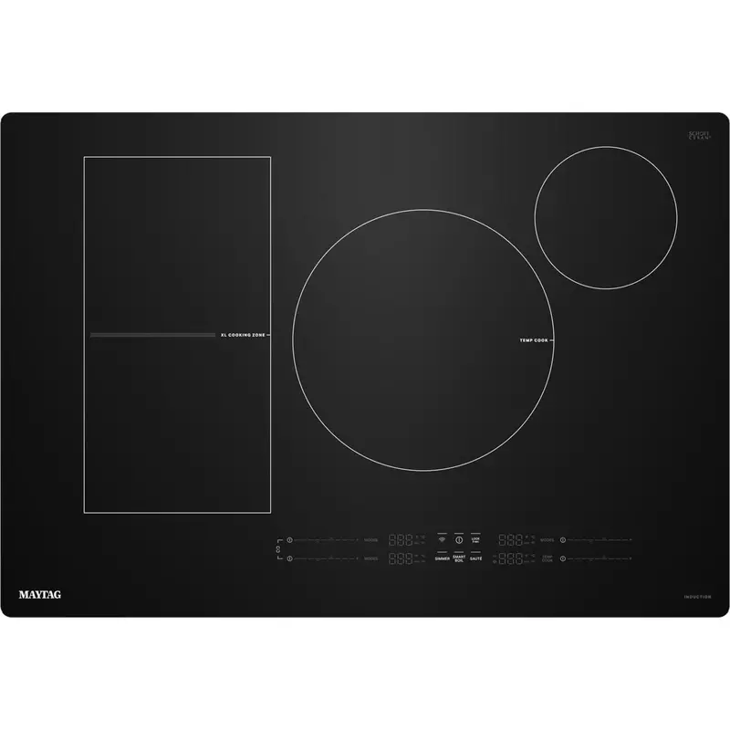 Maytag 30-Inch Induction Cooktop With Power Boost – Sleek Black Design (Mcit8030Sb) 1