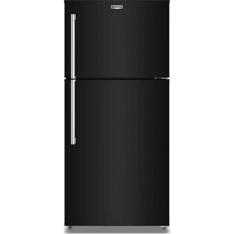 Maytag 30-Inch Top-Freezer Refrigerator – 19 Cu. Ft., Black (Mrtx5119Sb) 1