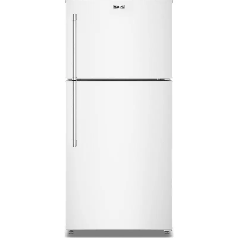 Maytag 30-Inch Top-Freezer Refrigerator – 19 Cu. Ft., White (Mrtx5119Sw) 1