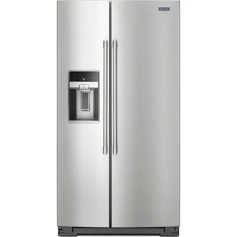 Maytag 36" Counter-Depth Side-By-Side Refrigerator – 21 Cu. Ft., Stainless Steel (Msc21C6Mfz) 1