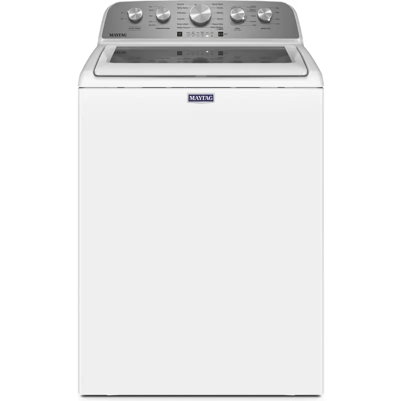 Maytag 5.5 Cu. Ft. Top-Load Washer – Extra Power Cycle, White (Mvw5430Mw) 1