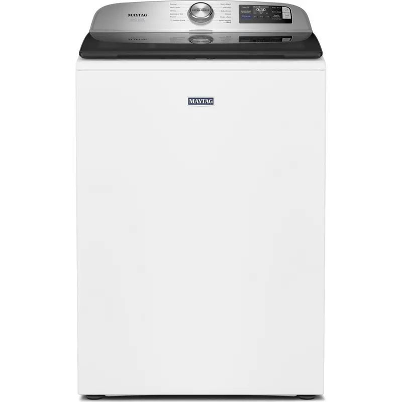 Maytag 6.0 Cu. Ft. Pet Pro Top-Load Washer – White With Oxi Sanitize & Extra Power (Mtw7205Rw) 1