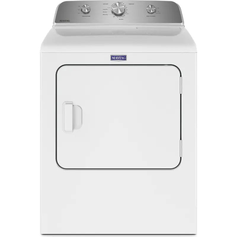 Maytag 7.0 Cu. Ft. Top-Load Gas Dryer With Wrinkle Prevent Cycle – White (Mgd4500Mw) 1