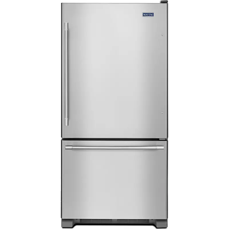 Maytag Mbf2258Fez 33-Inch Bottom-Freezer Refrigerator (22 Cu. Ft.) 1