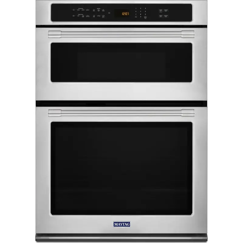 Maytag Mmw9730Fz 30-Inch Combination Wall Oven – Dual True Convection, 6.4 Cu. Ft. Total Capacity 1