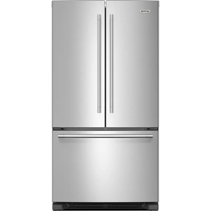 Maytag Mrff4136Rz French Door Refrigerator – Fingerprint-Resistant Stainless, Bottom-Freezer With Max Cool 1