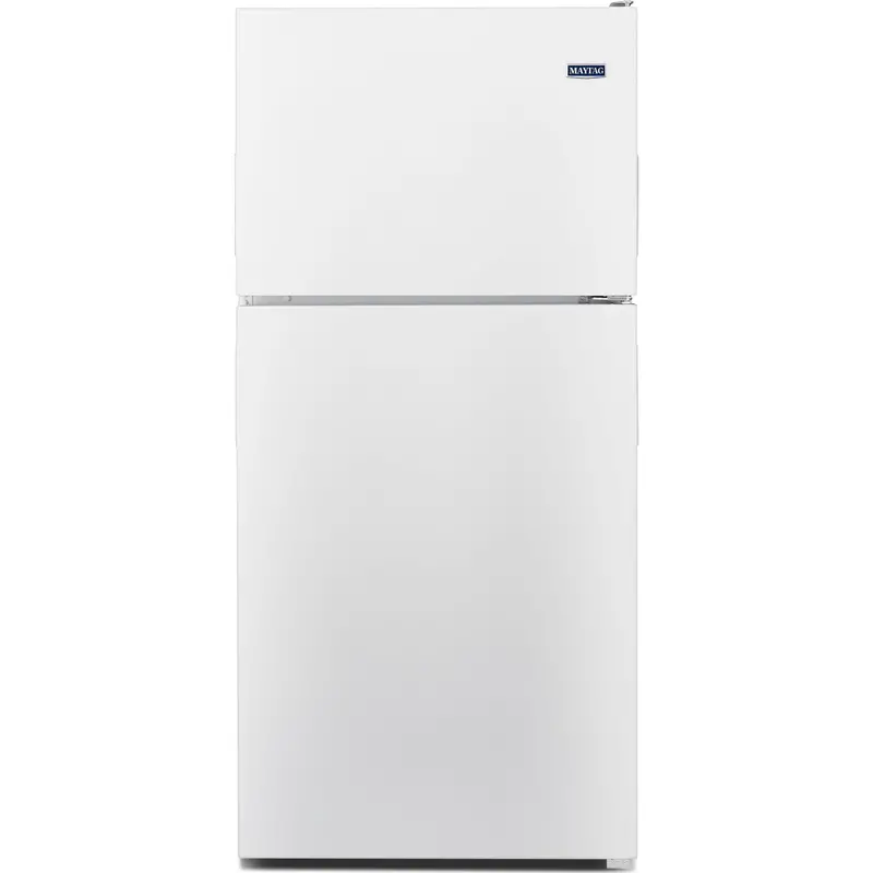 Maytag Mrt118Fffh 30-Inch Top-Freezer Refrigerator – 18 Cu. Ft., White Ice Finish 1