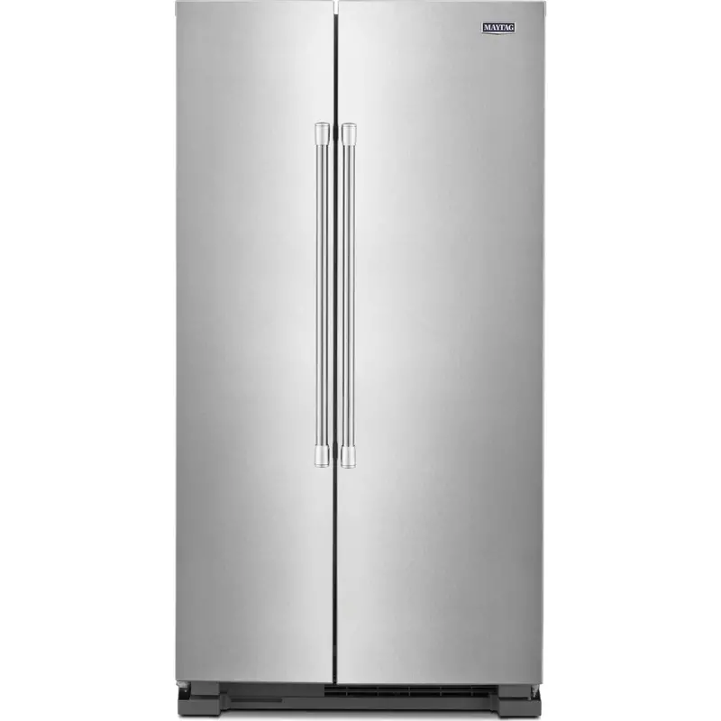 Maytag Mss25N4Mkz 36-Inch Side-By-Side Refrigerator – 25 Cu. Ft., Fingerprint-Resistant Finish 1