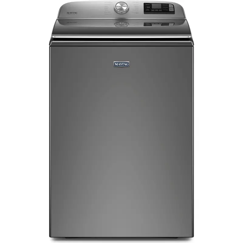 Maytag Smart Top-Load Washer – 6.0 Cu. Ft., Extra Power Button, Metallic Slate (Mvw7230Hc) 1