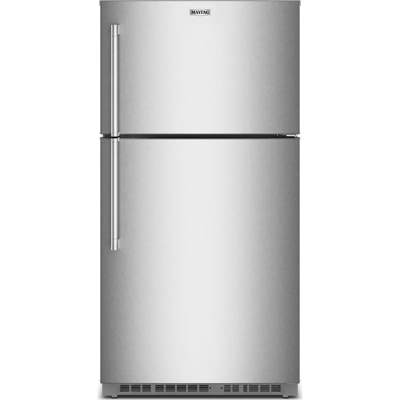 Maytag Top-Freezer Refrigerator Mrtx5121Tz – Fingerprint-Resistant Stainless Steel 1