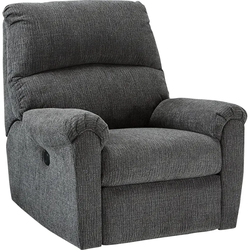 Mcteer Charcoal Power Reclining Armchair 1