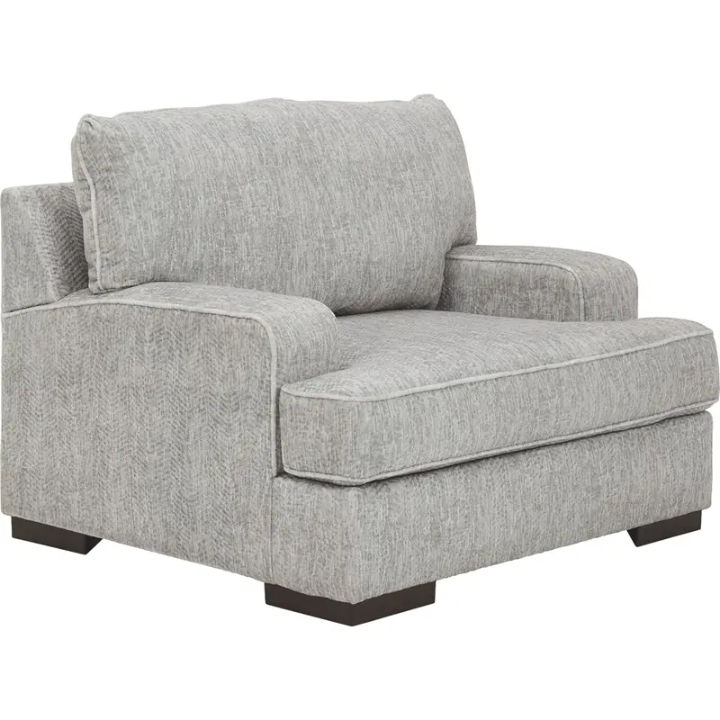 Mercado Pewter Chair-And-A-Half 1