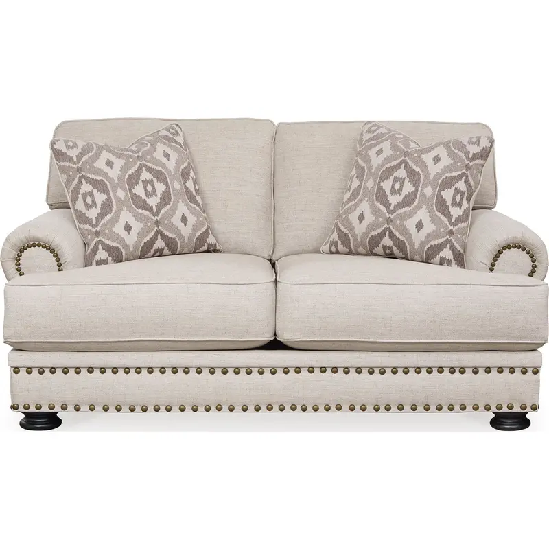 Merrimore Linen Loveseat – Casual Modern Seating 1