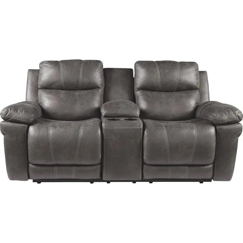 Midnight Blue Power Reclining Loveseat With Independent Head And Foot Control 1