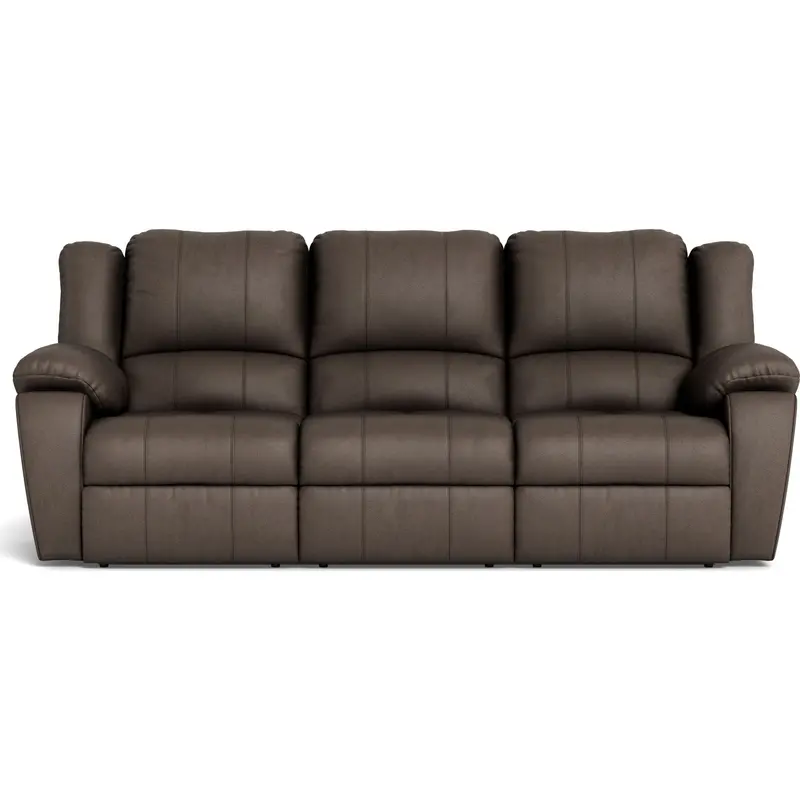 Mira Manual Reclining Sofa – Contemporary Fabric Seating 1