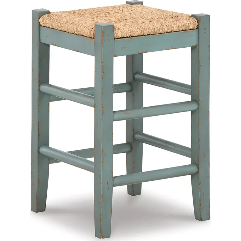 Mirimyn Teal Counter-Height Stool (D508-324) 1