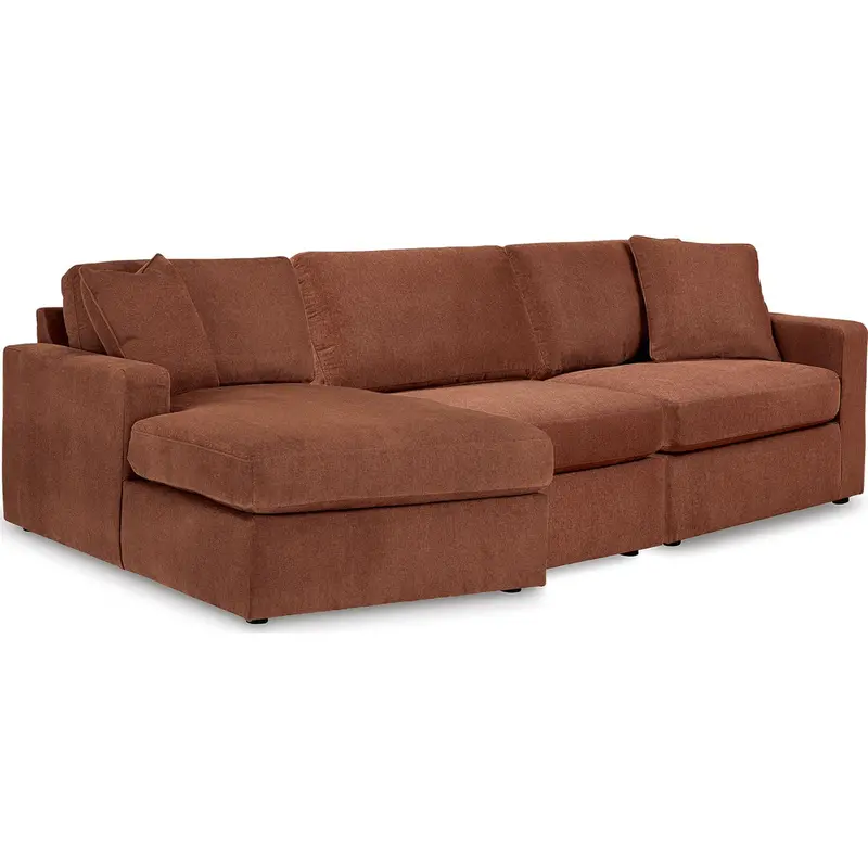 Modmax 3-Section Modular Sectional With Chaise 1