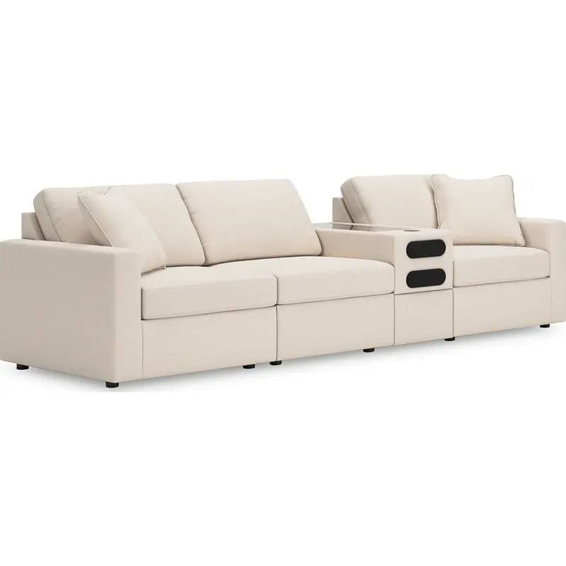 Modmax 4-Piece Audio-Enabled Modular Sectional Sofa 1