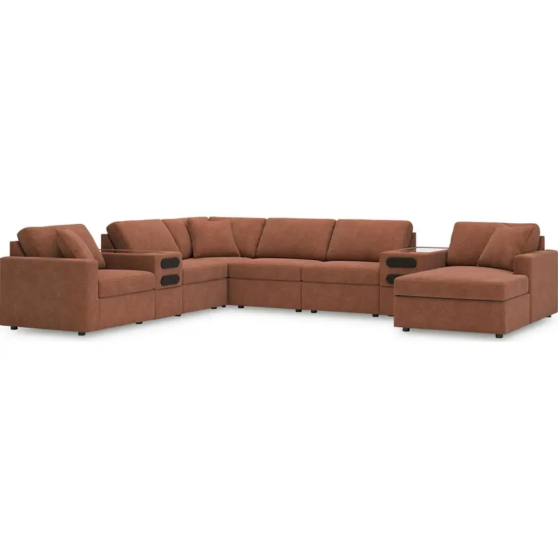 Modmax 8-Piece Audio-Enabled Modular Sectional With Chaise 1