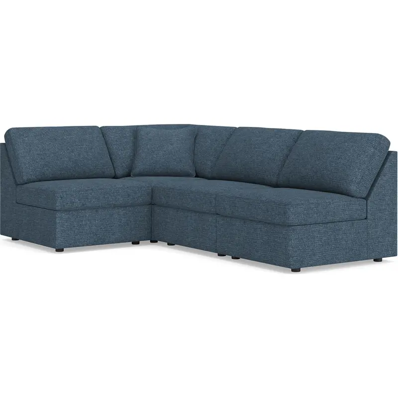 Modmax Ink-Color 4-Piece Sectional Sofa 1
