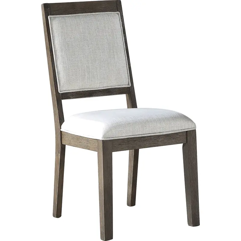 Molly Washed Grey Side Chair (Model My400S) 1