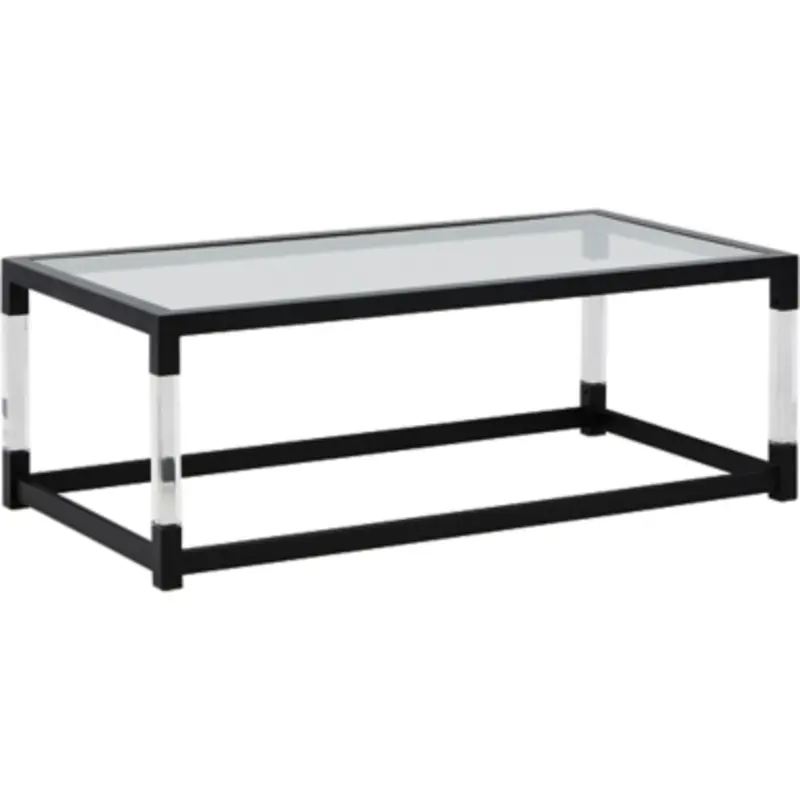 Nallynx Metallic Gray Coffee Table 1