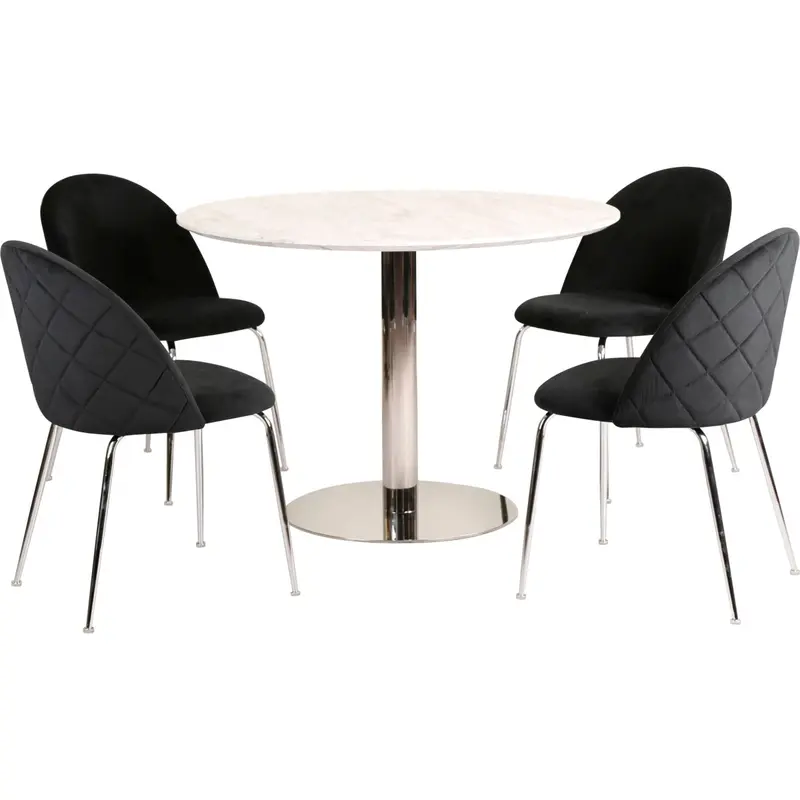 Napa Valley Casual Dining Set – Rustic Modern Style 1