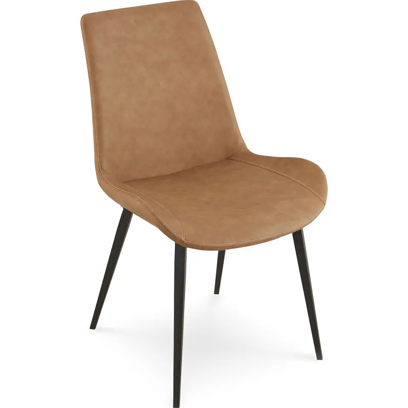 Nicoya Side Chair – Buckskin Fabric Upholstery (Ljlf63) 1
