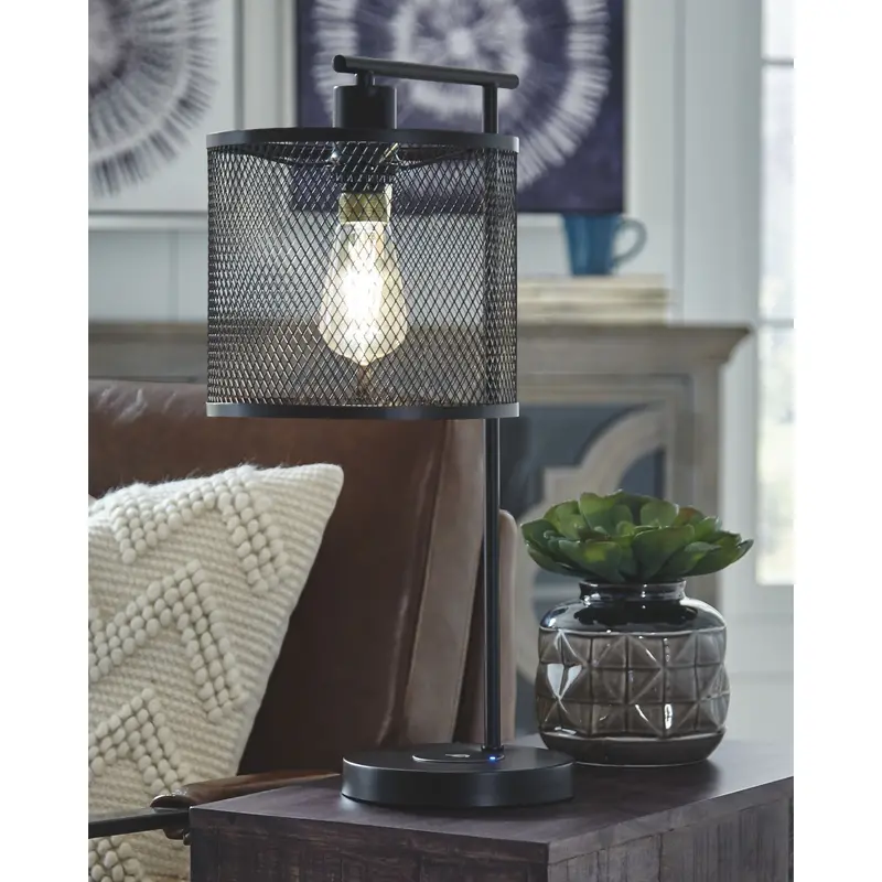Nolden Adjustable Desk Lamp – 22-Inch Height, Modern Metal Base 1