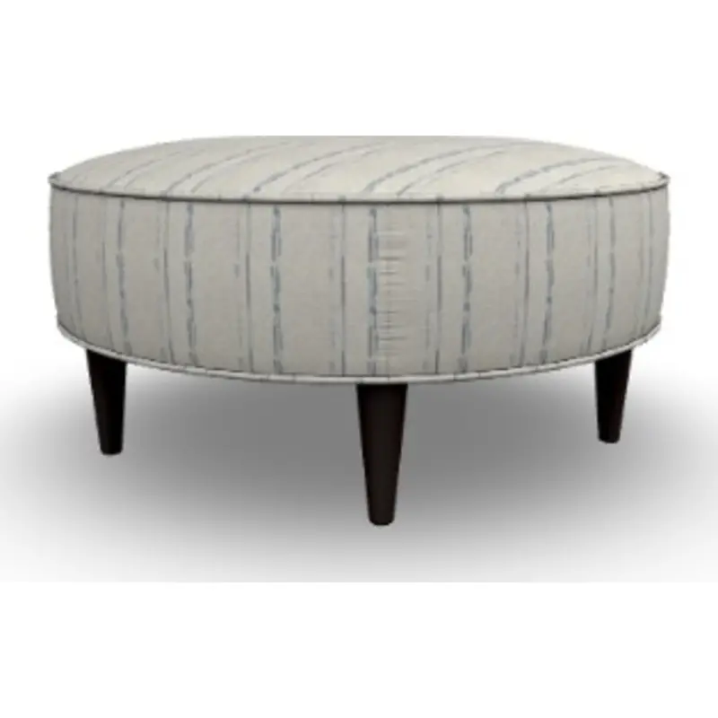 Odon Marine Blue Ottoman With Dual Pillows – Tufted Footrest And Accent Piece 1