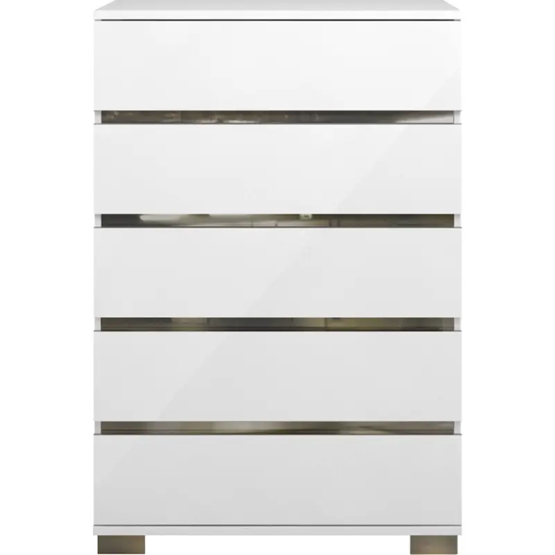 Palermo Dream White Chest With Soft-Close Drawers 1