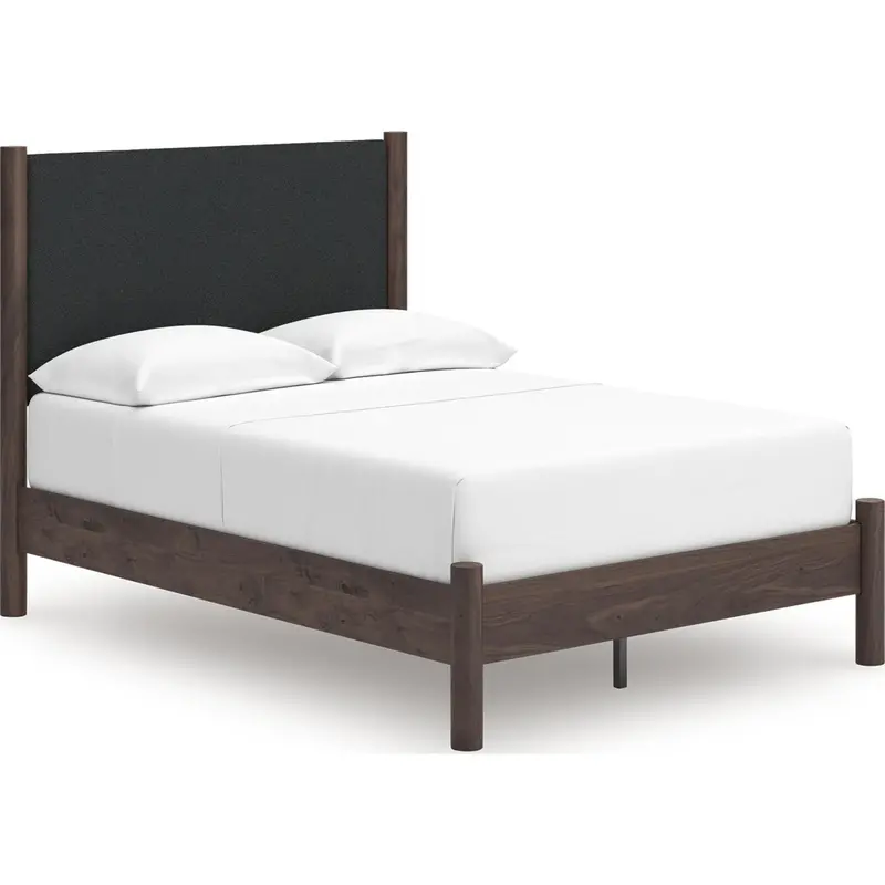 Pamytta Full Platform Bed – Brown Modern Design 1
