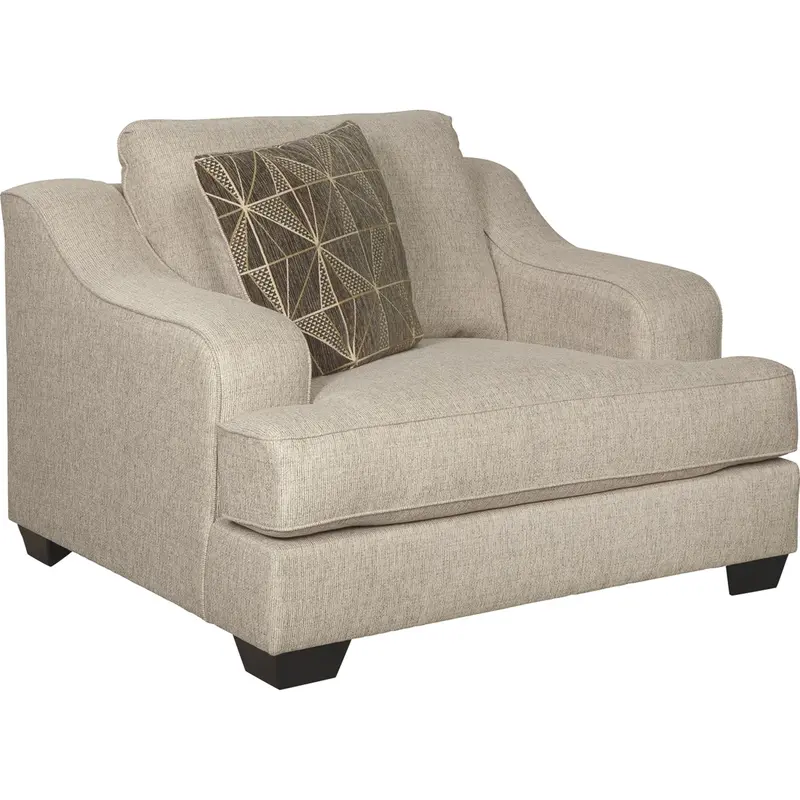 Pegram Bisque Chair-And-A-Half Accent Seating 1