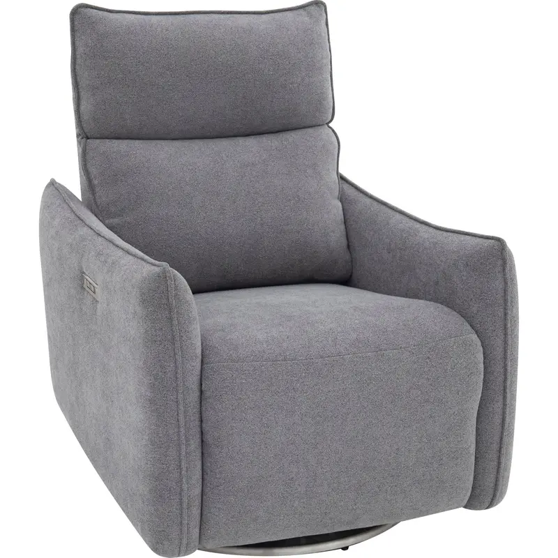 Pescara Trento Pewter Power Swivel Executive Chair 1