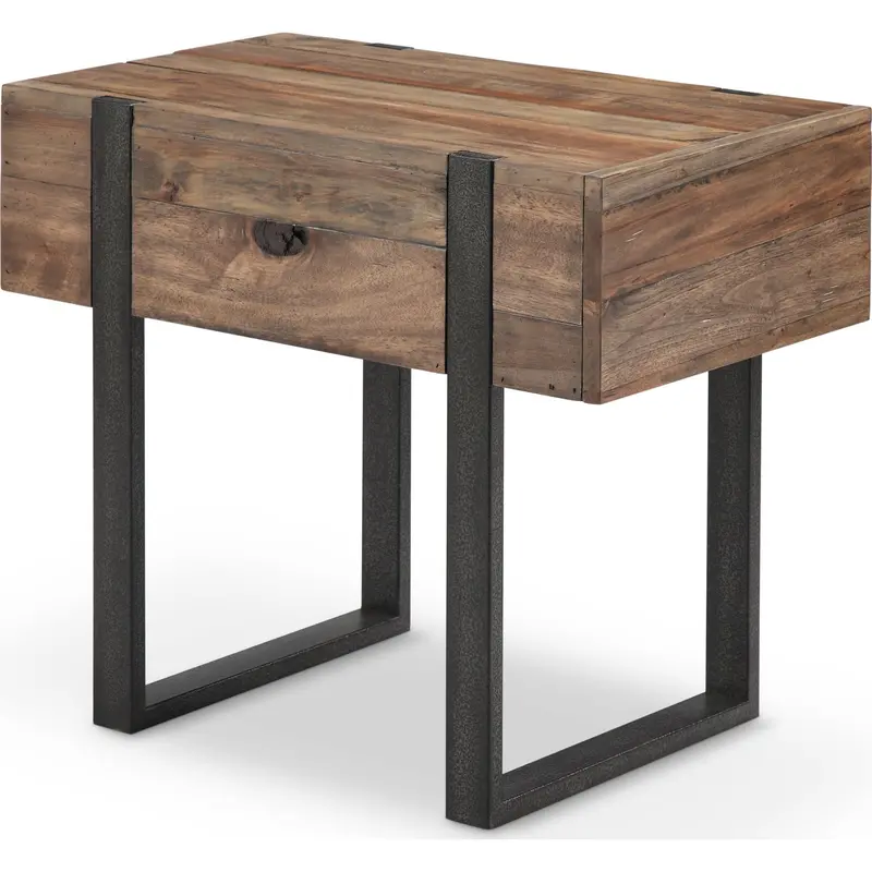 Prescott Rustic Side Table 1