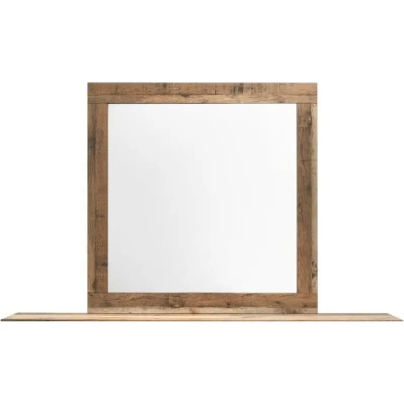 Pricilla Antique Brown Framed Wall Mirror 1