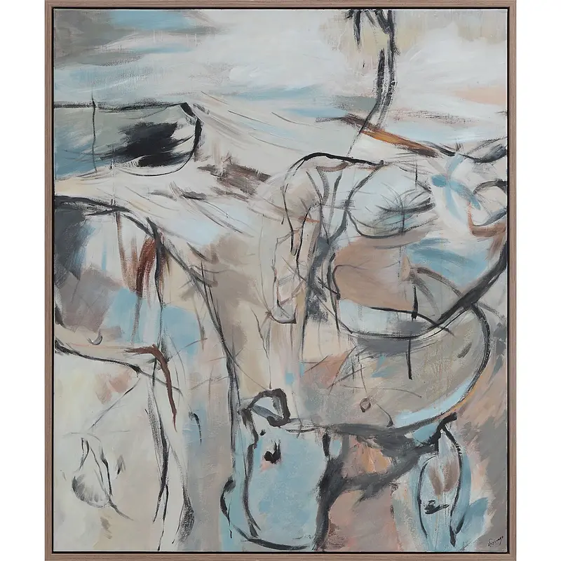 Roseline Oversized Gallery Wall Art – 50" X 60" Statement Piece 1
