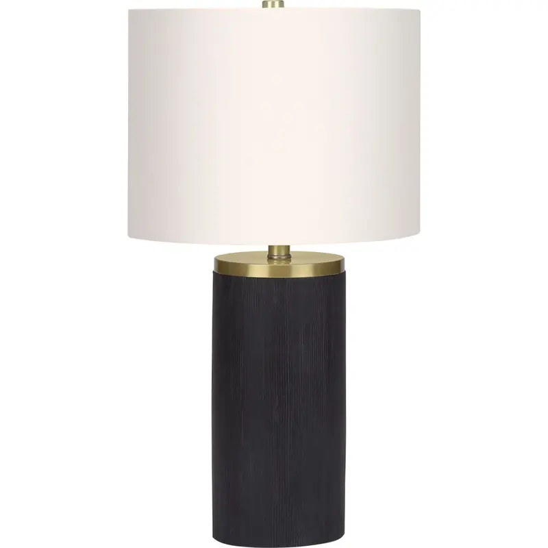 Rowan Mid-Century Table Lamp – 24-Inch Vintage-Inspired Bedroom Or Living Room Light 1