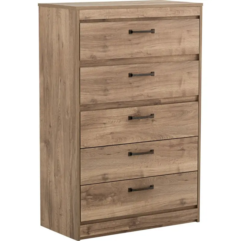 Sahara Natural Wood Chest Of Drawers 1