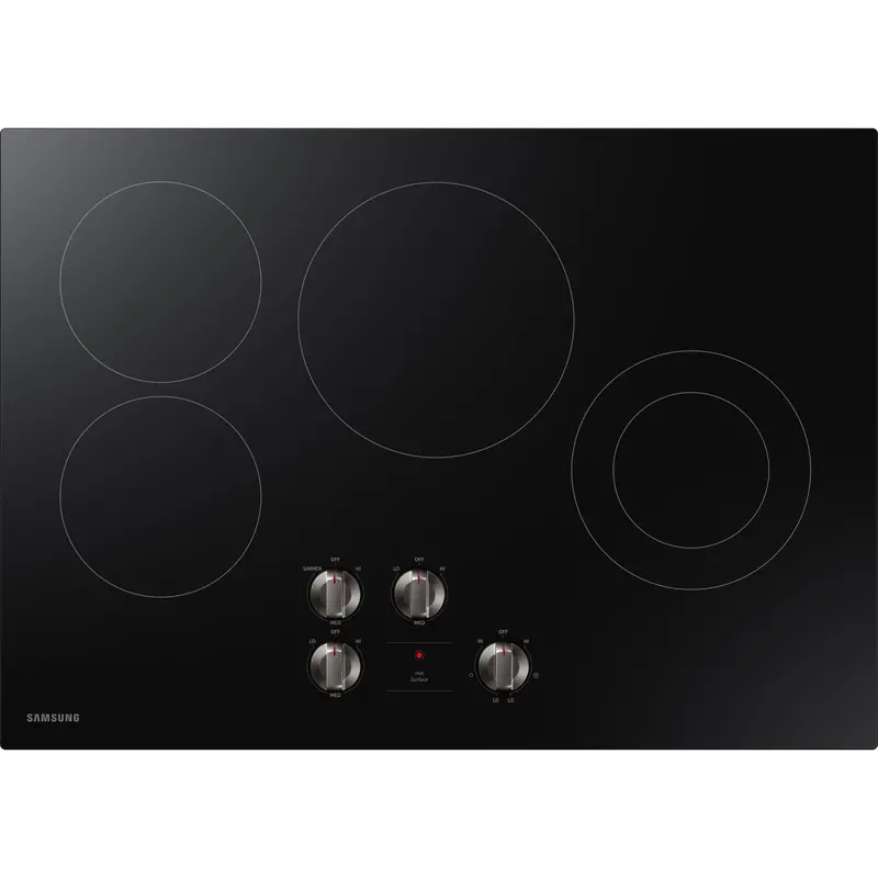 Samsung 30-Inch Electric Cooktop – Stainless Steel Surface (Nz30R5330Rk) 1