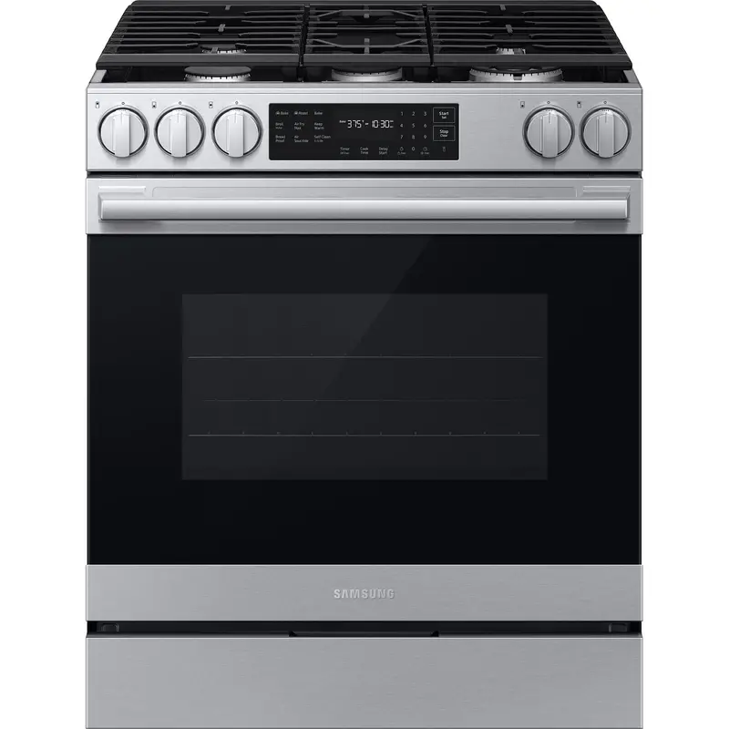 Samsung 30-Inch Gas Range – Nsg80H60Sraa, Stainless Steel Finish 1